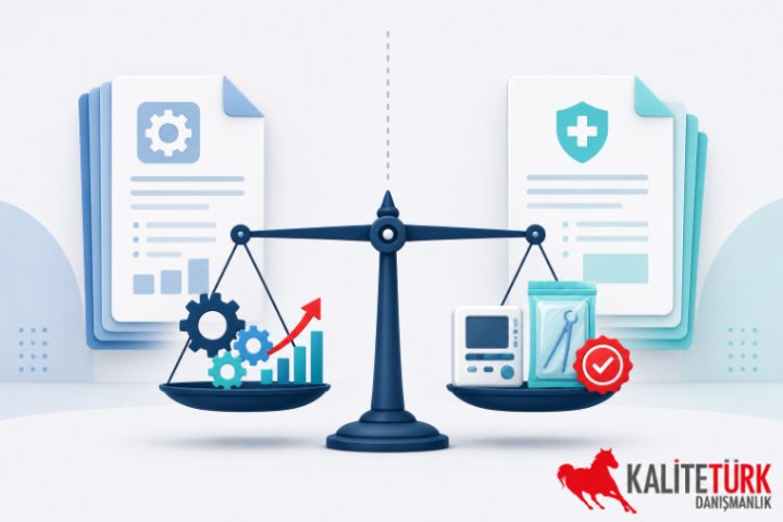 ISO 13485 ile ISO 9001 Arasındaki Fark Nedir? (Tıbbi Cihaz QMS)