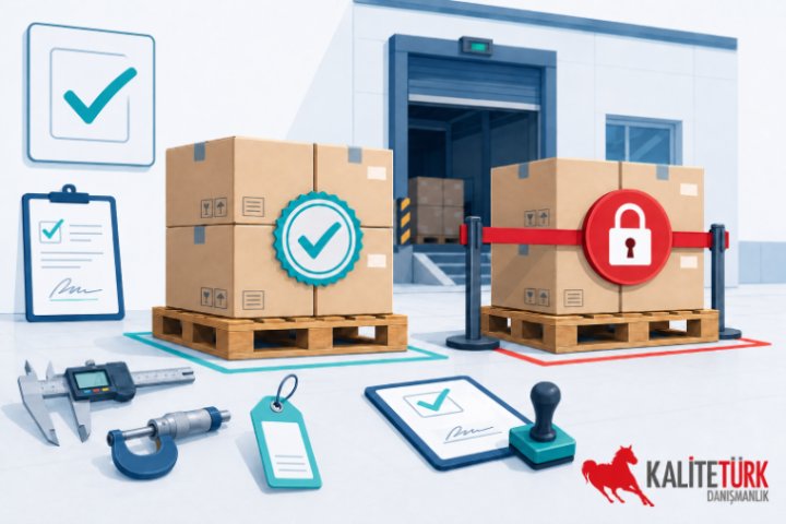 ISO 9001 Madde 8.6: Ürünün Serbest Bırakılması ve Son Kontrol Kaydı