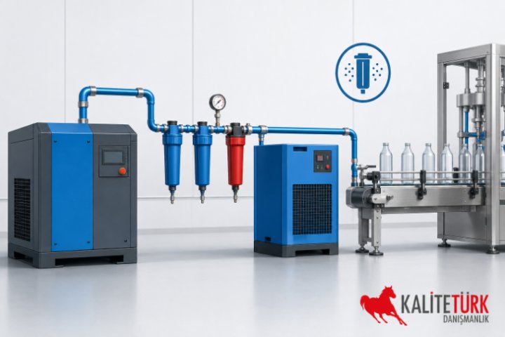Gıda İşletmelerinde Basınçlı Hava ve Teknik Gaz Kontrolü