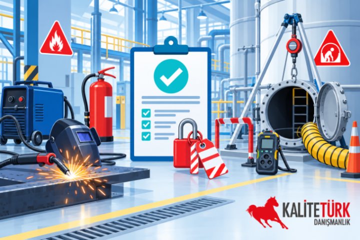 ISO 45001 İş İzni Sistemi (Permit to Work): Sıcak İş ve Kapalı Alanda Kontrol